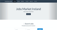 Desktop Screenshot of jobsmarket.ie
